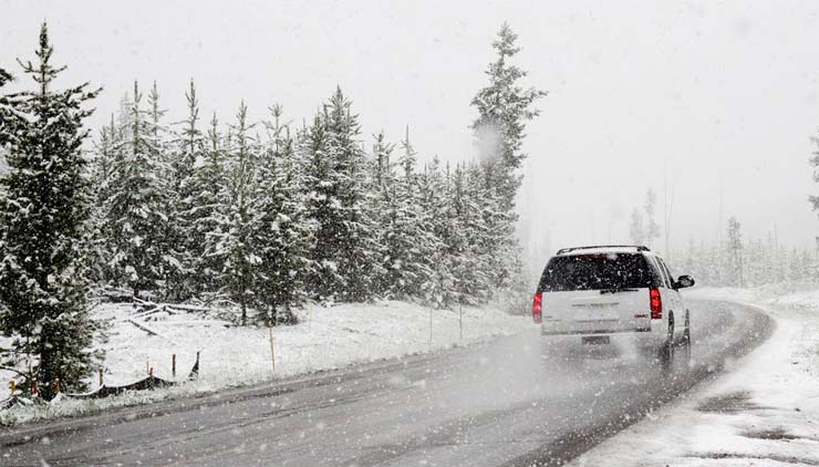 driving in a whiteout